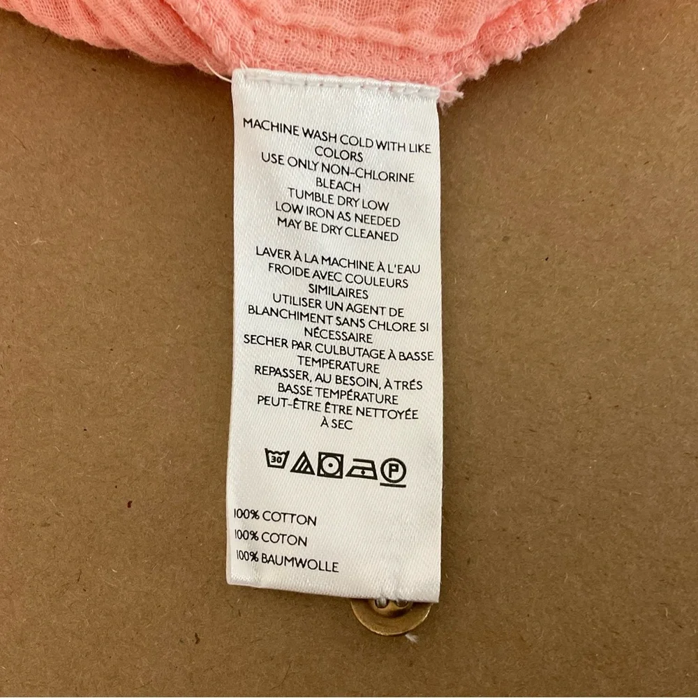 Anthropologie Pilcro the Bonfire Rugby Stripe Top S - Picture 9 of 9